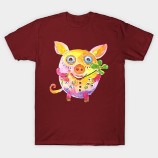 Lucky pig 2 T-Shirt